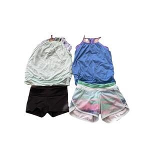 Lululemon Ivivva Lot of 4 Different Size 7-10 H76